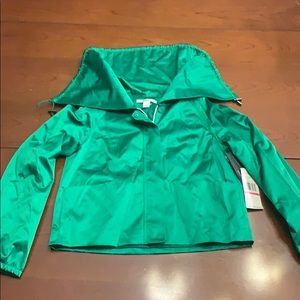 🧥NWT Kenneth Cole Kelly green waterproof type jacke